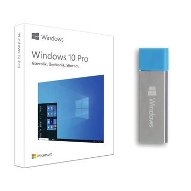 Erdoğan Tech Windows 10 Bootable USB + Microsoft Windows 10 Pro Dijital Lisans