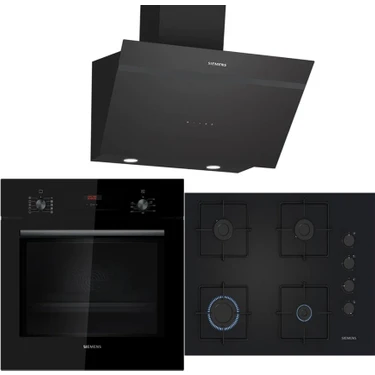 Yeni Ankastre Set HB012FBB1T Fırın EO7C6PP30O Yeni Ocak 67 cm ve LC66KPJ60T Davlumbazlı