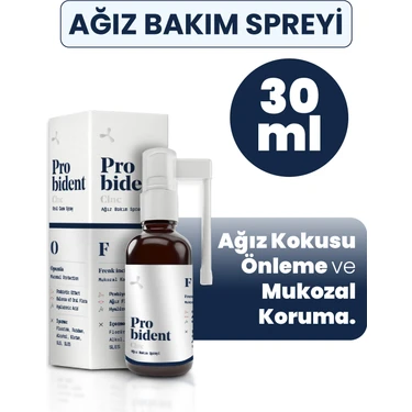 Probident Clinic Ağız Bakım Spreyi 30 ml Antibakteriyel Özelliklerle Ağız Sağlığını