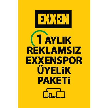 Exxen Reklamsız Exxenspor 1 Aylık Üyelik