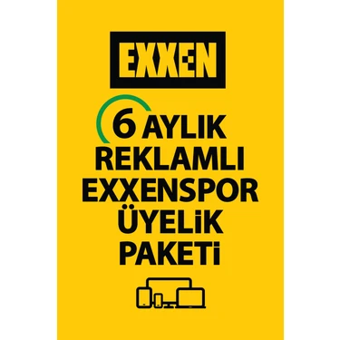 Exxen 6 Aylık Reklamlı Exxenspor Aboneliği ile Tüm Cihazlardan Spor