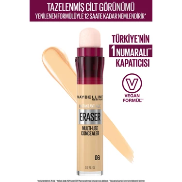 Maybelline New York Instant Anti Age Eraser Kapatıcı - 06