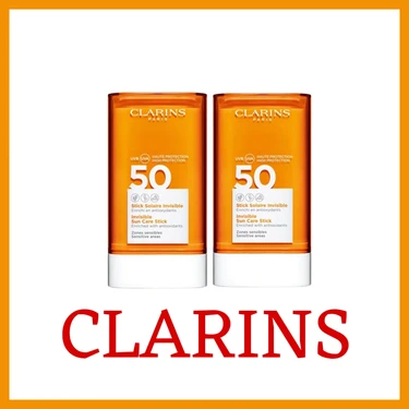 Clarins Invisible Sun Care Stick SPF50+ 17+17GR