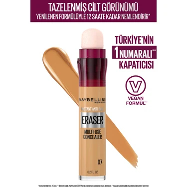 Maybelline New York Instant Anti Age Eraser Kapatıcı - 07