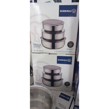 Korkmaz Fresca 3lü Saklama Seti A5653 Fiyatı - Taksit Seçenekleri