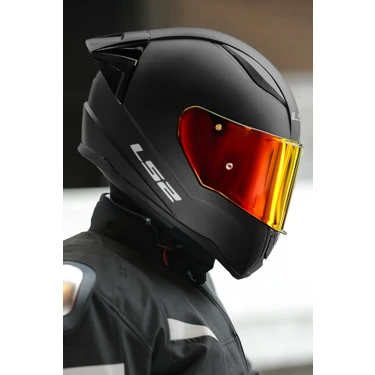 LS2 Rapıd 2 Race Mat Siyah