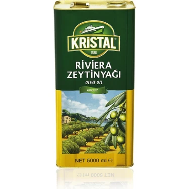 Kristal Riviera Zeytinyağı Teneke 5