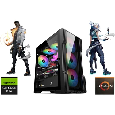 Seraphic Gaming Ryzen 5 5600 32 GB Ram 1 Tb SSD 8 GB Rtx 4060 Oyuncu