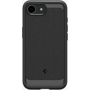 Spigen iPhone 16e Kılıf Rugged Armor MagFit MagSafe özellikli Matte Black -