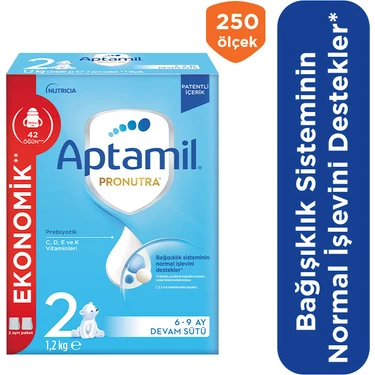 Aptamil 2 Prebiyotikli Devam Sütü 1200