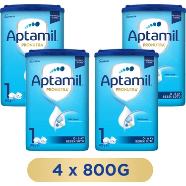 Aptamil 1 Bebek Sütü 800 Gr x 4 Adet 3200