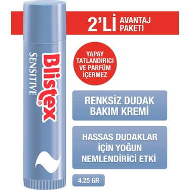 Blistex Hassas Dudaklar için Yoğun bakım Sensitive 4,25gr