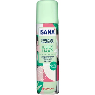 Isana Kuru Şampuan - Yenileyici Etki, Vitamin İçeren, Normal Saçlar İçin Hızlı Temizlik ve Hacim