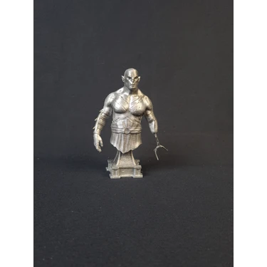 Ash Robotik Azog (Kirletici Azog) Büst/figür - Yüzüklerin Efendisi - Hobbit - Lotr -