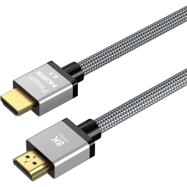 Store Ultra Sertifikalı HDMI 2.1 Kablo - 8k 60Hz, 4K 120Hz, 4K 60Hz, Earc, Hdr, D-Hdr, Hdcp2.2,