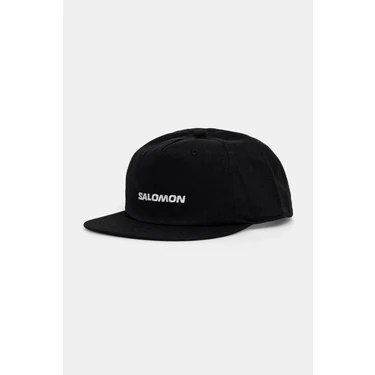 Salomon Cap Flat U Erkek Siyah