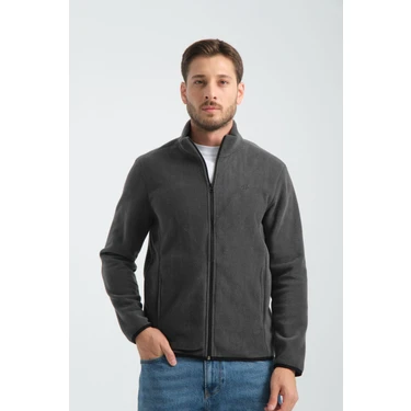 SHOOTER Erkek Polar Sweatshirt Kışlık Standart Fit Outdoor Karyoka Dikiş