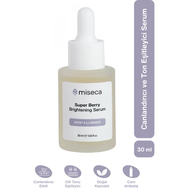 Super Berry Canlandırıcı Ve Ton Eşitleyici Serum 30