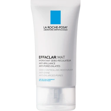 La Roche-Posay Yağlı ve Geniş Gözenekli Ciltler İçin Effaclar Mat Parlama Karşıtı Nemlendirici Krem