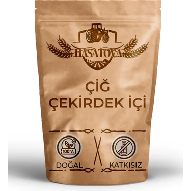HasatOva Ay Çekirdeği İçi 1 kg Çiğ Çekirdek