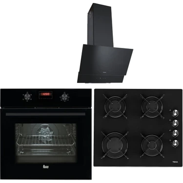 Teka Siyah Chef 5 Üçlü Ankastre Set