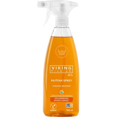 Viking Premium 750 ml Turunç Bahçesi Mutfak Spreyi Ultra Temizlik ve Leke Çıkarma