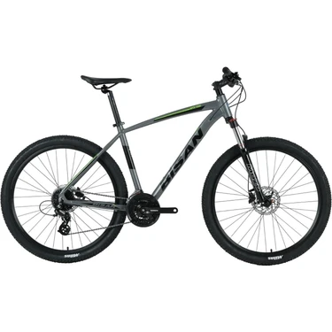 Bisan MTX7300 26 Jant 24 Vites 48CM Erkek Dağ Bisikleti Gri -