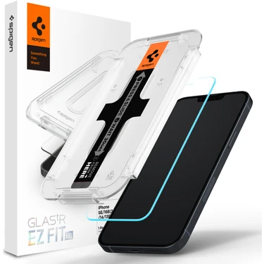 Spigen iPhone 14 / 13 / 16e / 13 Pro Cam Ekran Koruyucu Kolay Kurulum GLAS.tR EZ Fit Slim HD -