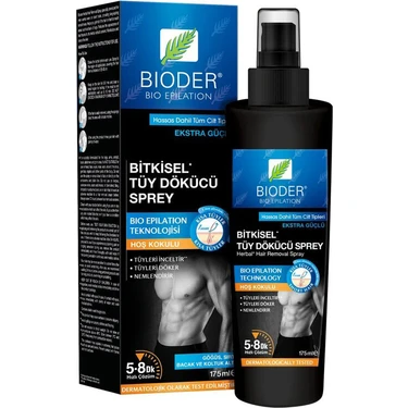 Bioder Tüy Dökücü Sprey 175 Ml -