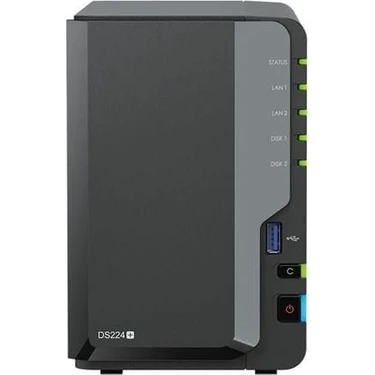 Synology DS224-2G Plus Celeron Qc- 2 GB Ram- 2-Diskli Nas Fiyatı