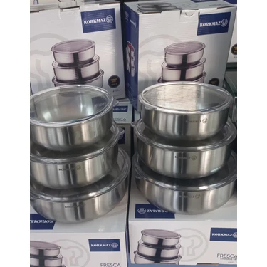 Korkmaz Fresca 3lü Saklama Seti A5653 Fiyatı - Taksit Seçenekleri