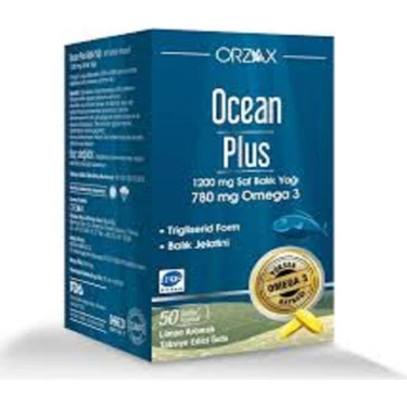 Ocean Plus 1200 mg Balık Yağı 50