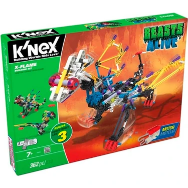 K'Nex X-Flame Yapım Seti (Motorlu) Beasts Alive 34692 Fiyatı