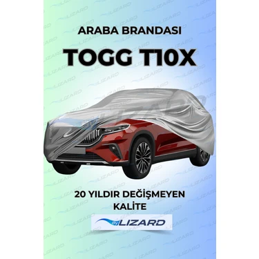 Togg T10X Uyumlu Lüks Araba Brandası Miflonlu Branda Oto Çadır