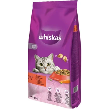 Whiskas Biftekli Yetişkin Kedi Maması 14