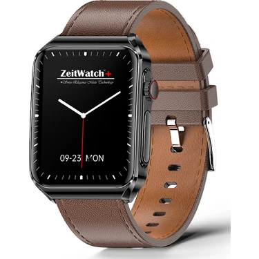 Zeitwatch X5 Black Brown 47MM Akıllı Saat,Uyku,Şeker,Tansiyon Takibi.AppStore ve GooglePlayStore