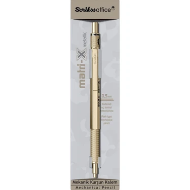 Scrikss Matri-X Versatil 0.5mm Metalik Altın 5482 Fiyatı
