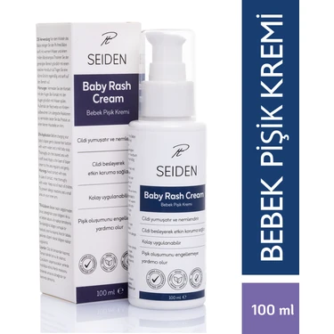 SEIDEN Bebek Pişik Kremi Pişik Önleyici ve Onarıcı Bakım Kremi Vegan 100