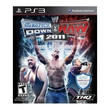 SONY Smack Down 2011 Ps3 Oyunu Orijinal - Kutulu Playstation 3