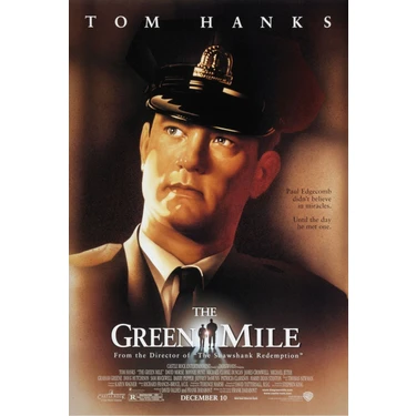 Fidelyo Tasarım The Green Mile (1999) 0001 Afiş - Poster ( Folyo ) - Afiş - POSTER-7093 ( 70 cm x