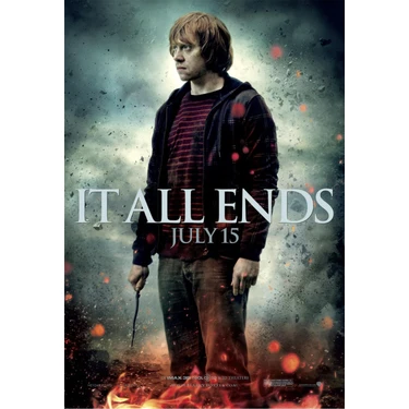 Fidelyo Tasarım Harry Potter And The Deathly Hallows Part 2 (2011) 21 ( Folyo ) - Afiş -