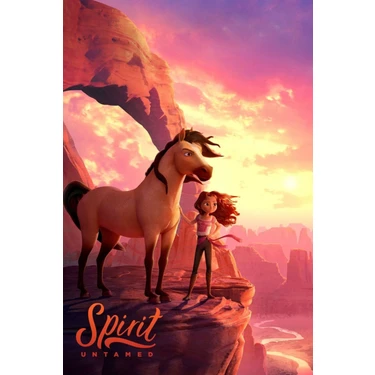 Fidelyo Tasarım Spirit Untamed (2021) 3 Afiş - Poster ( Folyo ) - Afiş - POSTER-5996 ( 70 cm x 100