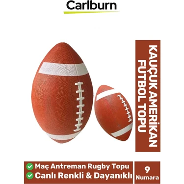 Premium Profesyonel Genç Yetişkin Maç Antreman Rugby Kauçuk Amerikan Futbol