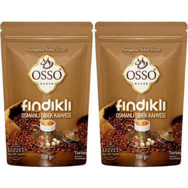 Osso Fındıklı Dibek Kahvesi 2 x 200
