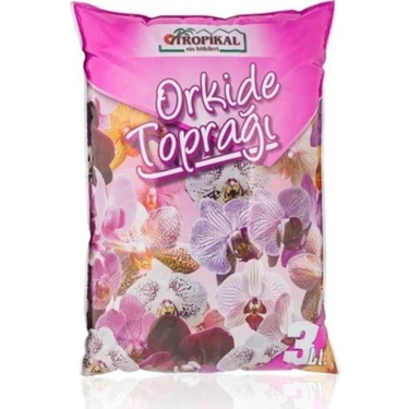 Orkide Toprağı ( 3 Litre ), Vitaminli Orkide Toprağı, Orkide Çiçeklendirme