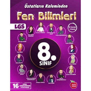 Newton Yayınları 8. Sınıf Fen Bilimleri Deneme Kitabı Üstatların Kaleminden LGS İçin 16