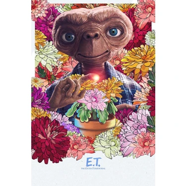 Aktüel   E.t. The Extra-Terrestrial (1982) 6  (Folyo / Afiş / Poster) 2627 ( 35 cm x 50 cm