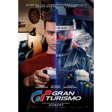 Aktüel   Gran Turismo (2023) 0003  (Folyo / Afiş / Poster) 3177 ( 35 cm x 50 cm