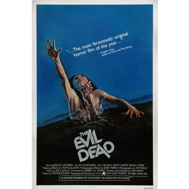 Aktüel   The Evil Dead (1981) 2   (Folyo / Afiş / Poster) 6838 ( 35 cm x 50 cm