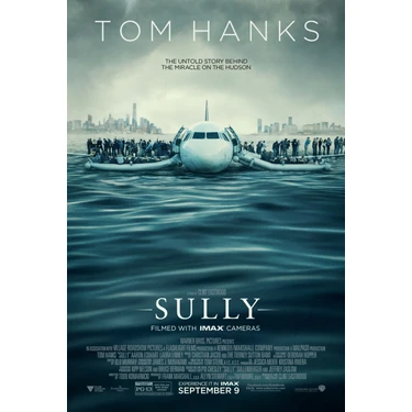 Aktüel   Sully (2016) 2   (Folyo / Afiş / Poster) 6283 ( 35 cm x 50 cm